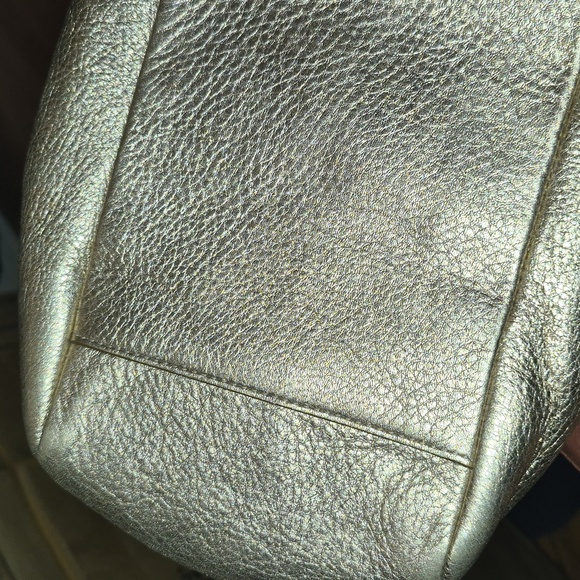 Coach Parker Rose Gold Metallic Hobo Bag - Picture 14 of 14